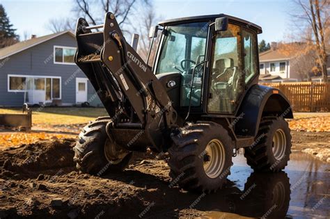 digging a foundation with a skid steer|digging with a skid steer.